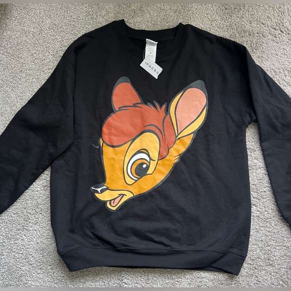 Disney Black and Orange Bambi Hoodie - Picture 2 of 9